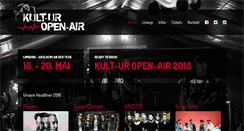 Desktop Screenshot of kultur-openair.de